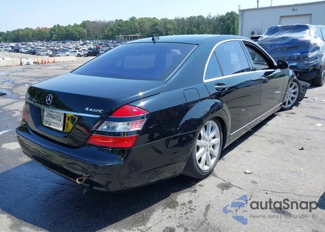 2007 Mercedes-Benz S 550 4Matic from USA, damaged, VIN WDDNG86X17A110120